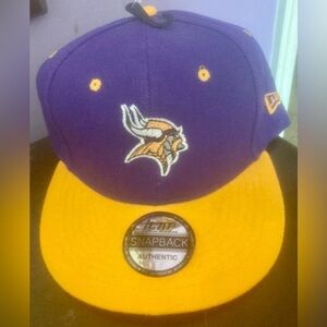 iCap NFL Minnesota Vikings Snapback-style Baseball Cap Brand New with tags